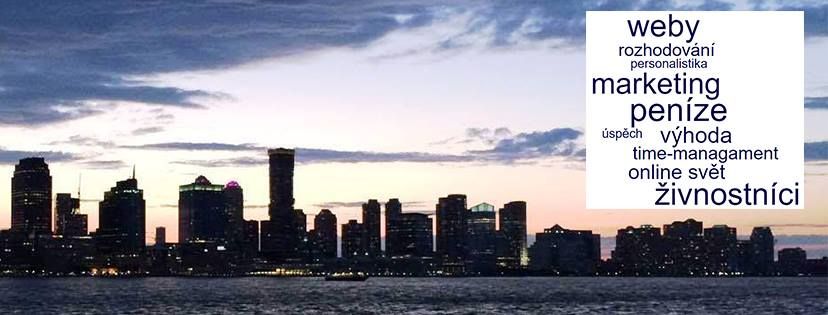 Úvodní fotka Facebook skupiny Nejlepší články (videa) pro podnikání - pohled na New York